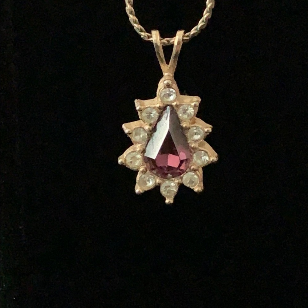 1980s vintage Citation pendant necklace